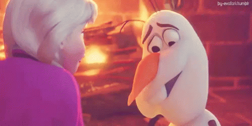 Snowman Melting GIF - Frozen Ana Olaf GIFs