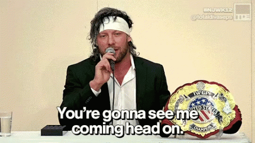 Kenny Omega See Me Coming GIF - Kenny Omega See Me Coming GIFs