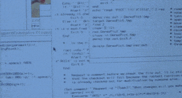 a computer screen shows a message that says execute