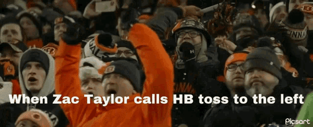 Zac Taylor Bengals GIF - Zac Taylor Bengals Hb Toss GIFs