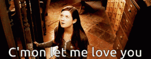 Let Me Love You Ginny Weasley GIF - Let Me Love You Ginny Weasley Come On GIFs