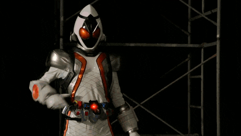 a person in a costume with the number 20 on the chest