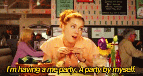 Amy Adams Party Alone GIF - Amy Adams Party Alone Myself GIFs