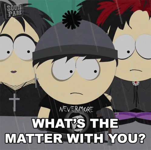 Whats The Matter With You Stan Marsh GIF - Whats The Matter With You Stan Marsh South Park GIFs