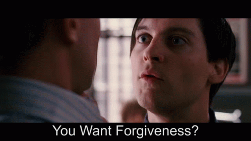 Spider Man3 Peter Parker GIF - Spider Man3 Peter Parker You Want Forgiveness Get Religion GIFs