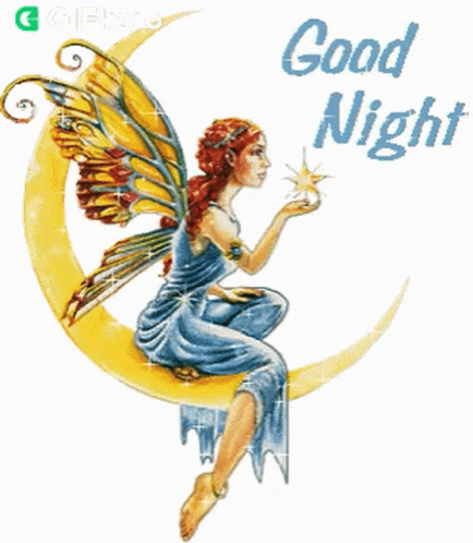 Good Night Gifkaro GIF - Good Night Gifkaro Fairy GIFs