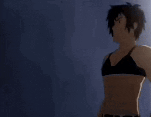 a bra is flying through the air in a cartoon style