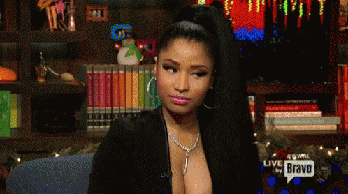Nicki Minaj Interview GIF - Nicki Minaj Interview Seriously GIFs