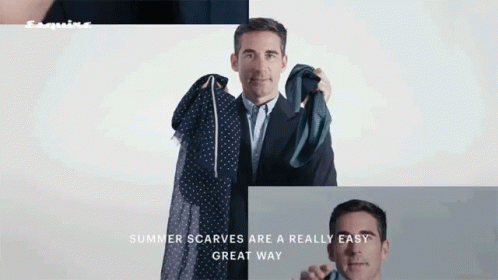 Summer Scarves Really Easy GIF - Summer Scarves Really Easy Great Way GIFs