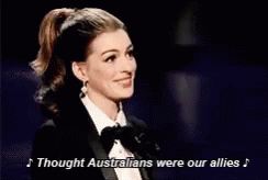 Anne Hathaway Australians GIF - Anne Hathaway Australians GIFs
