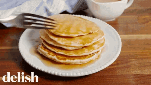 Pancakes Pancake Stack GIF - Pancakes Pancake Stack Delish GIFs