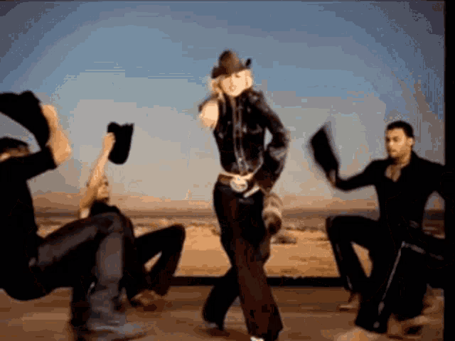 Madonna Dont Tell Me GIF - Madonna Dont Tell Me Cowboys GIFs