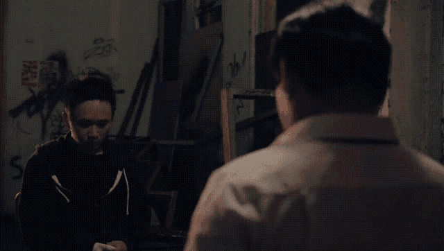 Angry Eye Contact GIF