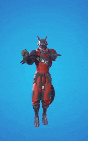 a man in a red and black armor with the letter x on his chest