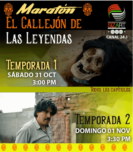 a poster for the marathon el callejon de las leyendas