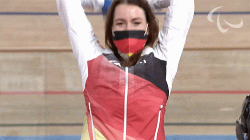 Victory Denise Schindler GIF - Victory Denise Schindler Germany Paralympic Team GIFs
