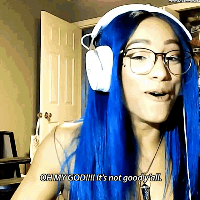 Sasha Banks Oh My God GIF - Sasha Banks Oh My God Its Not Good Yall GIFs