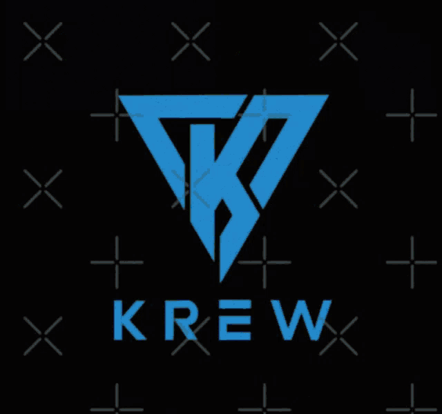 a blue and green triangle with the word raw on the bottom