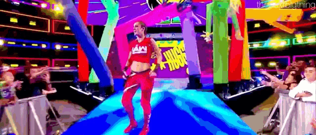 Bayley Entrance GIF