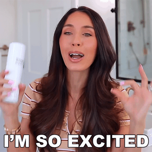 Im So Excited Shea Whitney GIF - Im So Excited Shea Whitney Im Thrilled GIFs