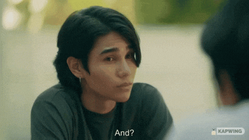 a man is talking to another man and the man is asking the question and .