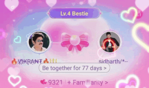 a screenshot of a video game that says lv.4 bestie on it