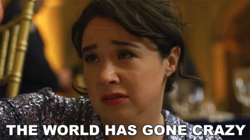 The World Has Gone Crazy Marissa Gold GIF - The World Has Gone Crazy Marissa Gold The Good Fight GIFs