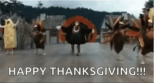 Happy Thanksgiving Turkey Dance GIF - Happy Thanksgiving Turkey Dance GIFs