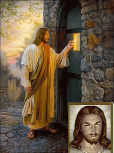 Jesus Christ Knocking GIF - Jesus Christ Knocking Knock GIFs