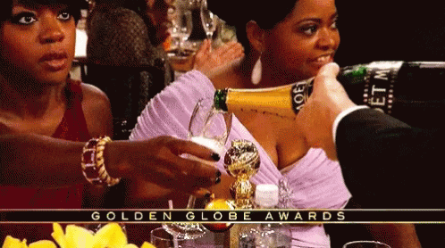 Golden Globe Awards Drink GIF - Golden Globe Awards Drink Give Me Some GIFs