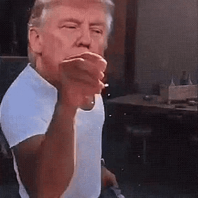 Donald Trump Salty GIF - Donald Trump Salty Salt Bae GIFs