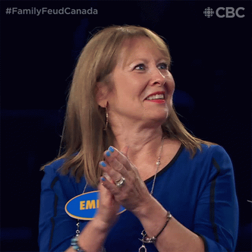 Shrug Family Feud Canada GIF - Shrug Family Feud Canada Idk GIFs