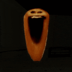 a picture of a sausage with a smiley face on it 's face