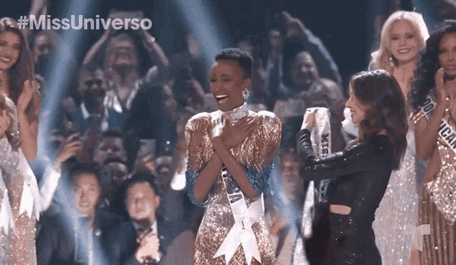 Ganadora Winner GIF - Ganadora Winner Miss Universo GIFs
