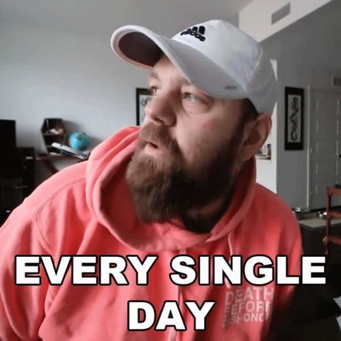 Every Single Day Ohitsteddy GIF - Every Single Day Ohitsteddy Everyday GIFs