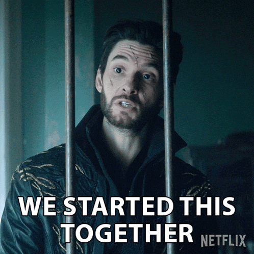 We Started This Together General Kirigan GIF - We Started This Together General Kirigan Ben Barnes GIFs