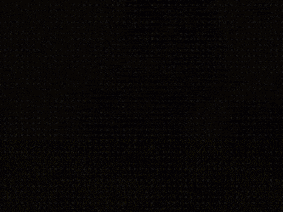 a cartoon character is standing in the dark with glowing eyes
