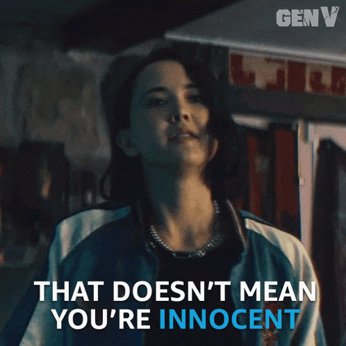 That Doesn'T Mean You'Re Innocent Jordan Li GIF - That Doesn'T Mean You'Re Innocent Jordan Li Gen V GIFs