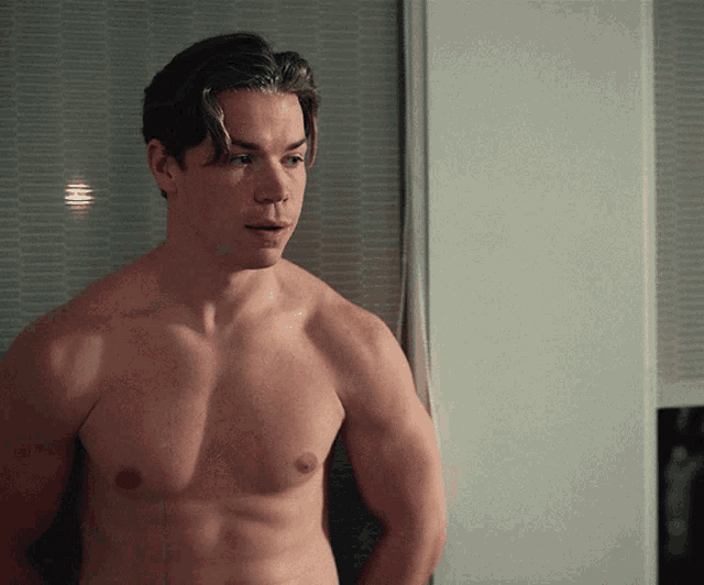 Will Poulter Whistleblower GIF - Will Poulter Whistleblower Muscles GIFs