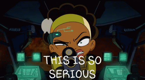 Final Space Serious GIF - Final Space Serious This Is So Serious GIFs