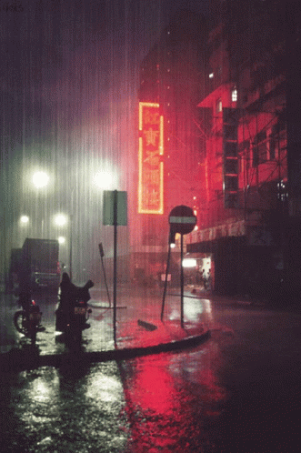 Rain Raining GIF - Rain Raining Neon GIFs