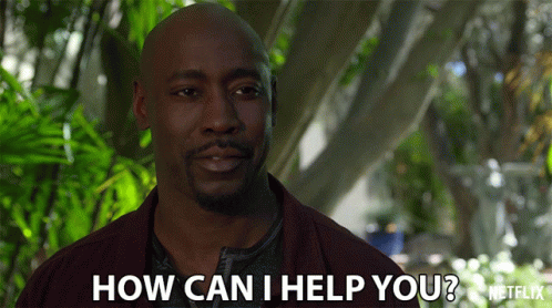 How Can I Help You Db Woodside GIF - How Can I Help You Db Woodside Amenadiel GIFs