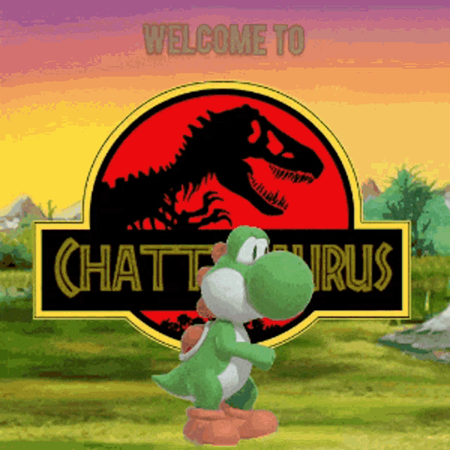 Chattysaurus Welcome GIF - Chattysaurus Welcome Chatty GIFs