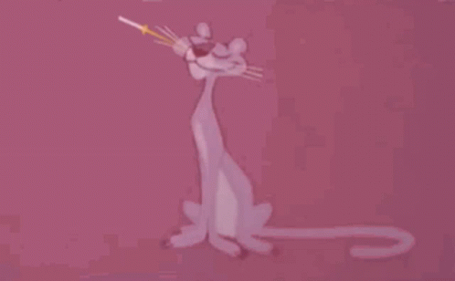 The Pink Panther Relax GIF - The Pink Panther Relax Cigarette GIFs