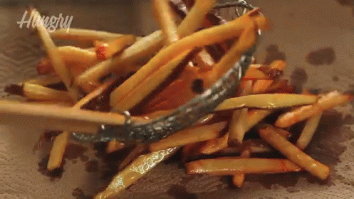 Homemade Fries GIF - Fries Potato Snacks GIFs