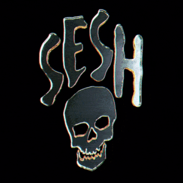 a picture of a skull with the word death behind it