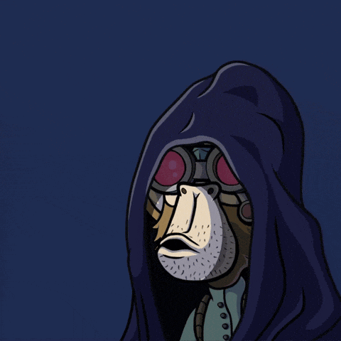 a cartoon of a man with a hood that says " do it " on it