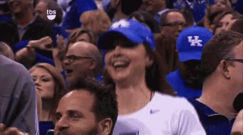 Excited Fan GIF - Kentucky Basketball March GIFs