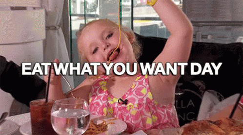 Eat What You Want GIF