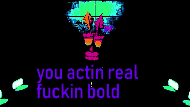 a black background with the words for an npc buddy in purple